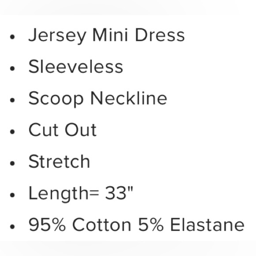 Jersey Mini Dress - Picture 5 of 5